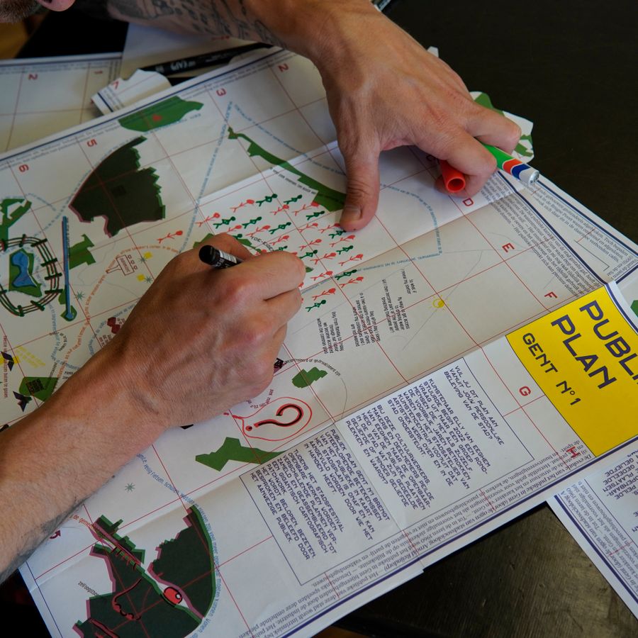 Publiek Plan - Elly Van Eeghem / CAMPUSatelier