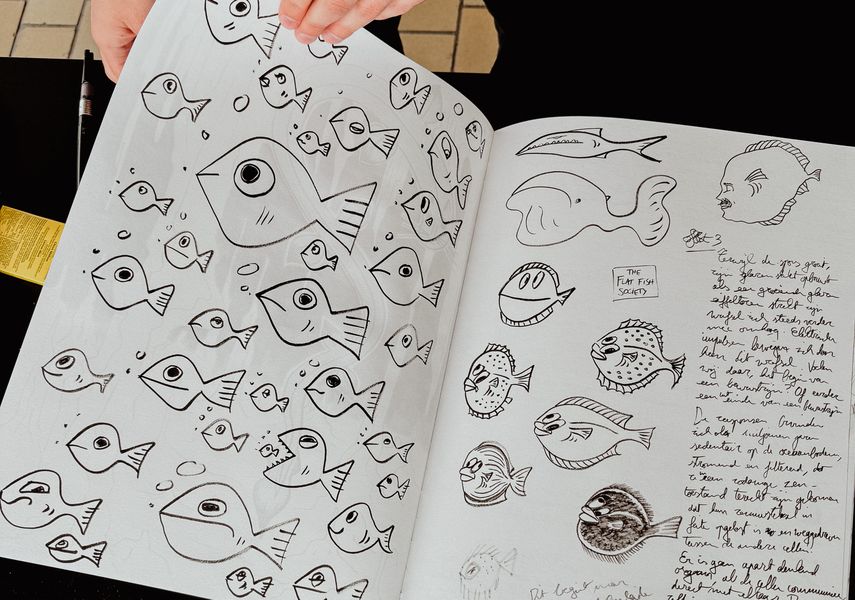 Tekeningen van Joren Vandenbroucke