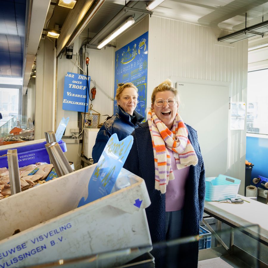 Fania Sorel en Dini Bogaert